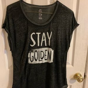 “Stay Golden” aerie real soft tee